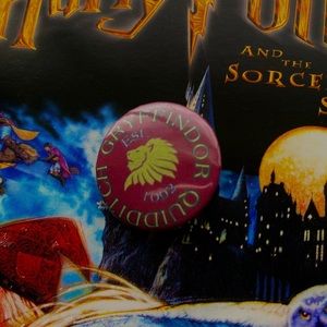 HARRY POTTER GRYFFINDOR QUIDDITCH PIN